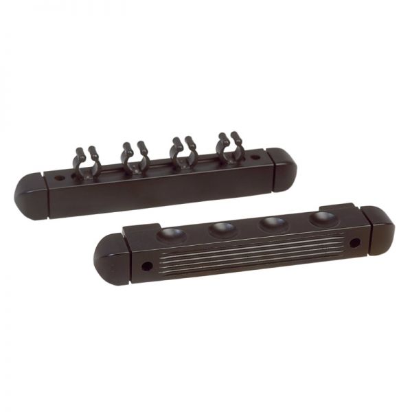 Antik Queue Wandhalter schwarz