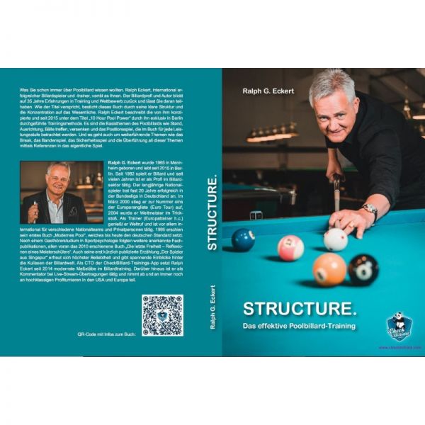Structure interaktives Billardtrainingsbuch von Ralph Eckert