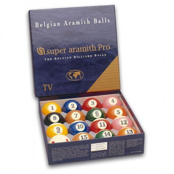 Pool Billard Kugeln Super Aramith Pro TV