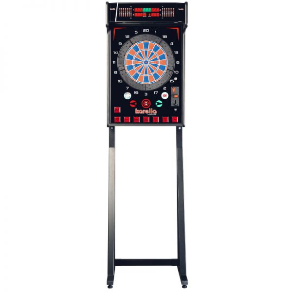 Dartautomat Karella E-Master mit Münzeinwurf und Standfuß