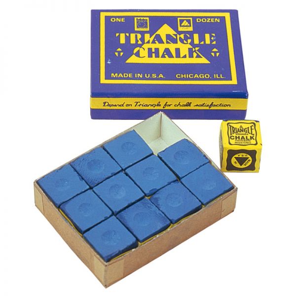 Billard Kreide Triangle 12 Stück Farbe auswählen