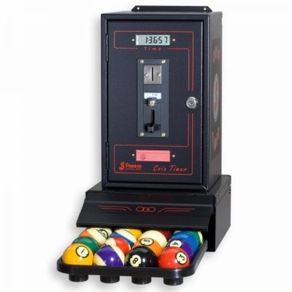 Billard Abrechnung mit Münzeinwurf - Coin Timer