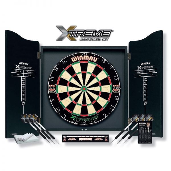 Dartboard Set Winmau XTREME, inkl. Cabinet