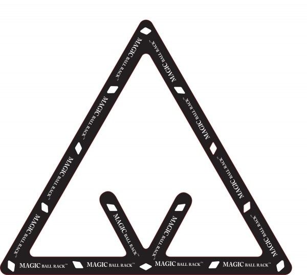Aufbaufolie Magic Ball Rack PRO ALL, Black Edition