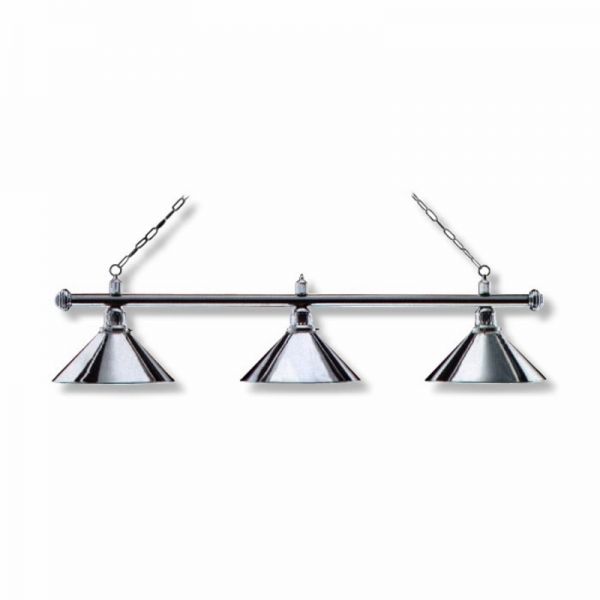 Billardlampe Chrom