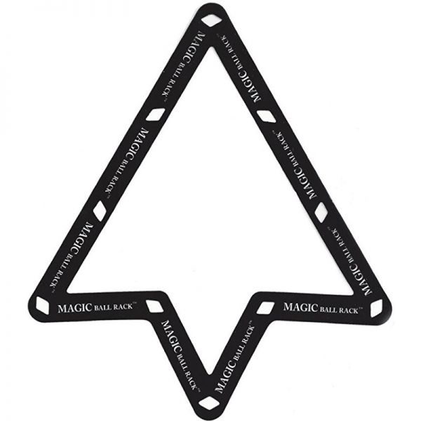 Aufbaufolie Magic Ball Rack, 9-/10- Ball, 2 Stück, Black Edition