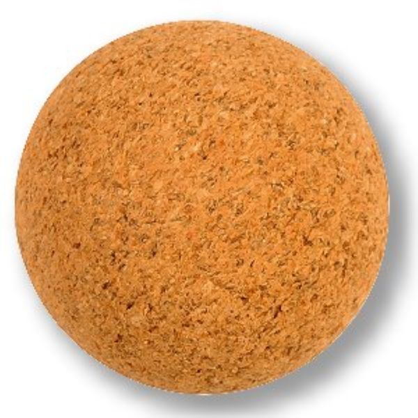 Kickerball Bandito Kork naturbraun 34 mm, 5 Stück