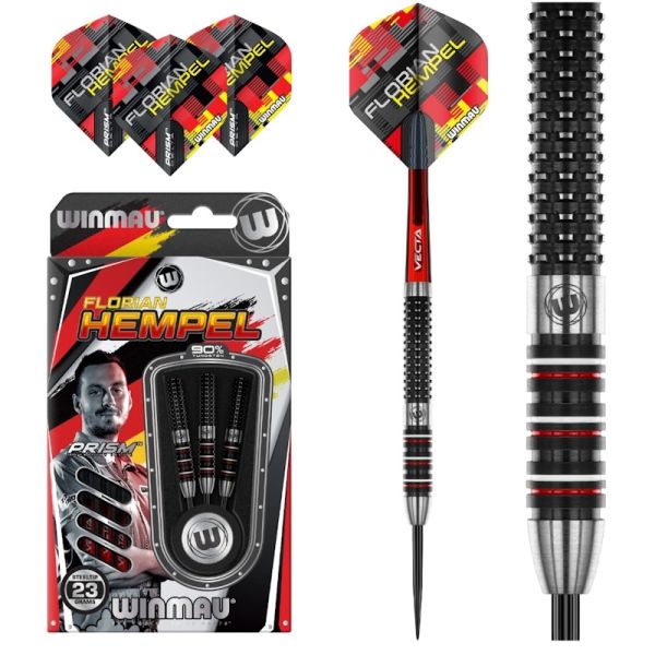 Steeldart Winmau Florian Hempel 1491 - 23 g / 25 g