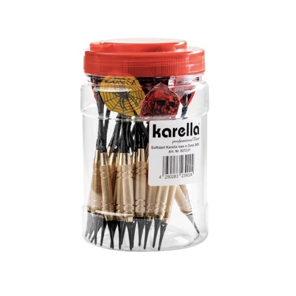 Softdart Karella Messing/Alu 24 Stck.